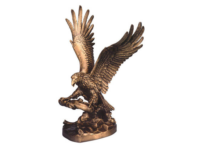  bronze statue, bronze eagle statue